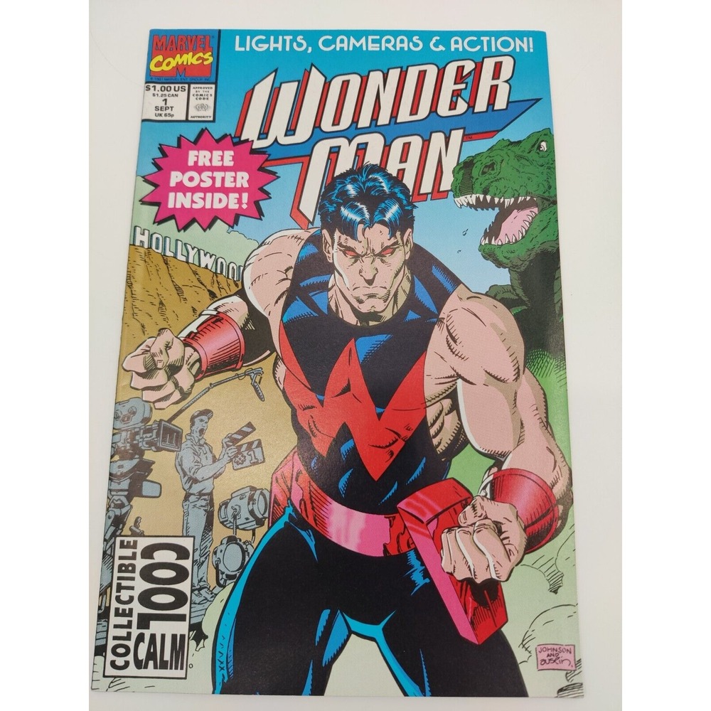 Wonder Man 1 1991 Simon Williams MCU Gerard Jones Poster Attached A1‎